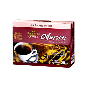 에버리치 프리미엄 액상원두커피(헤이즐럿) 50T 