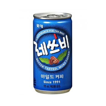 롯데 레쓰비 모카라떼커피(캔) 175ml 