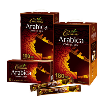 롯데 칸타타 아라비카커피믹스 100T 