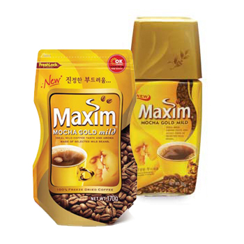 맥심모카골드마일드커피(리필용/봉지형) 170g 
