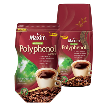 맥심웰빙폴리페놀커피(리필용/봉지형) 150g 