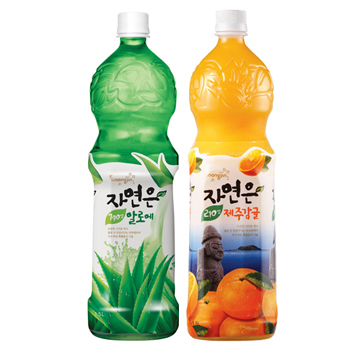 웅진자연은 (제주감귤1.5Lx6개+알로에1.5Lx6개)BOX 