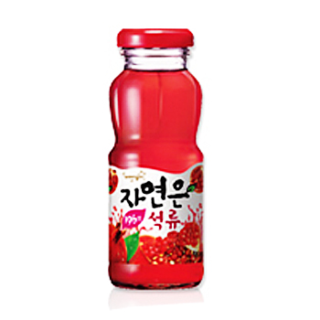 웅진자연은석류 180ml(병) 24개입/BOX 