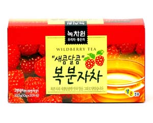 녹차원 새콤달콤 복분자차 20T 