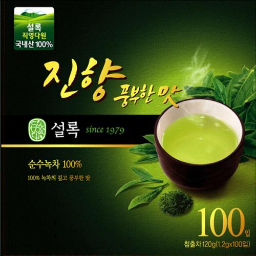 설록차진향 풍부한맛(120g) 100T 