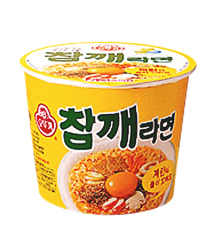 오뚜기 참깨라면 큰컵라면 大 (낱개)