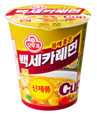 오뚜기백색카레컵라면(소) 68g*15개입/BOX 