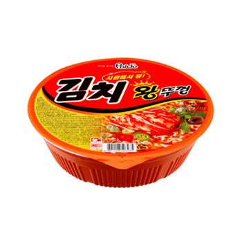 팔도 김치왕뚜껑 컵라면 (낱개)