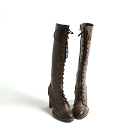 인기! 00784 스트링 롱 부츠 