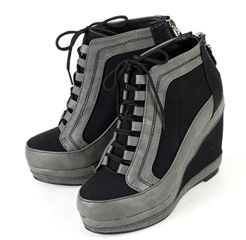 인기! IV4159  배색포인트 웨지힐 