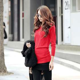 00881 심플 소프트 니트 