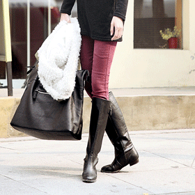 00884 포켓 포인트 코튼 팬츠 