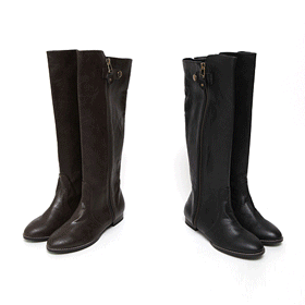 00595 심플 롱 부츠 