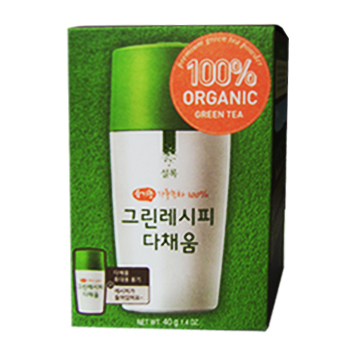 설록유기농가루녹차그린레시피다채움(에코그린컵증정) 