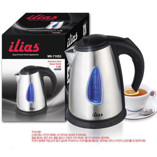 일리아스 전기주전자 WK-710SS 