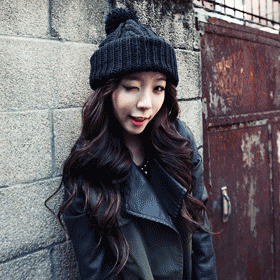 11181 파스텔 방울 모자 