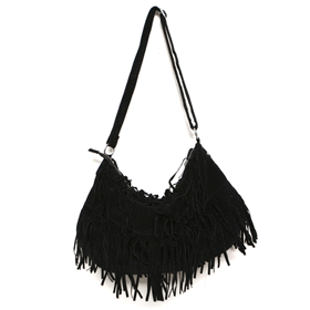 11279 프린지 블랙 크로스백 