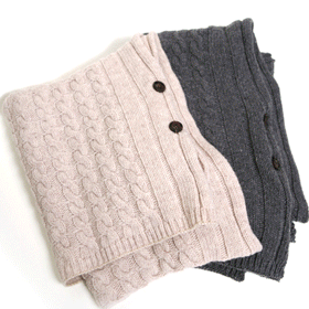 11268 케이프 버튼 머플러 