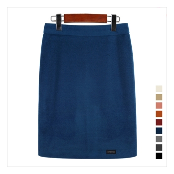 겨울신상[캐시미어+77size까지~!!]고급소재 세련된 핏 핸드메이드 기본 H라인 스커트_L1414