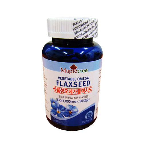 메이플트리 식물성 오메가 플랙시드 1000mgX90정/아마씨 오일/감마리놀렌산