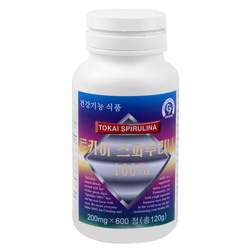 토카이 스피루리나 200mgX600정 1병