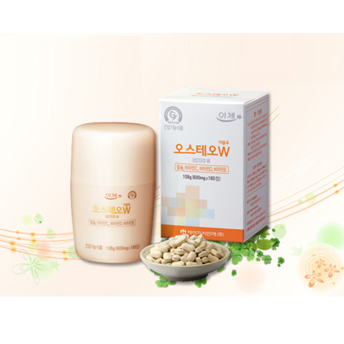 이체 오스테오W 600mgX180정
