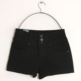 00154 쓰리버튼 하이웨이스트 팬츠 