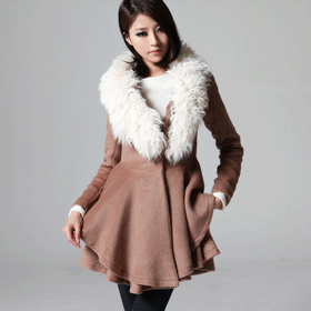 09594 2가지 컬러_페미닌 A라인 코트 