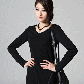 09464 감각적인 블랙체인 목걸이 