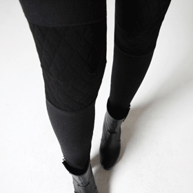 09618 유니크 누빔 기모레깅스 