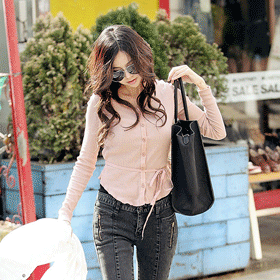 01105 페미닌 슬림 가디건 