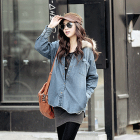 01096 퍼 후드 남방