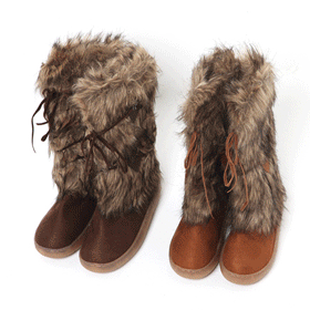 01117 퍼 롱 부츠 