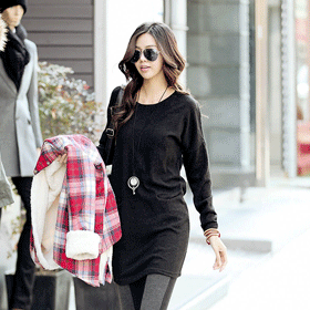 01098 베이직 포켓 원피스 