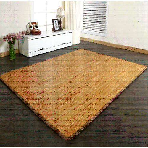 ★스팀청소OK!★전자파없는 무자계열선 사용★청풍생활과학 좌우분리 난방 대형(3~4인용) 프리미엄 온돌마루 참숯 모노륨 카페트 매트[HU-2040] 