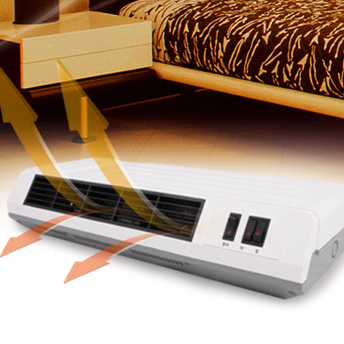 [벽걸이/테이블 탁상/바닥형 열풍으로 3 in 1 트랜스포머 난방 System!]사파이어(3~7평형) 벽걸이 온풍기 전기히터[SF-PT2000] 