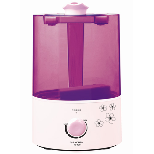 [겨울철 건강비결! 물탱크가 투명으로 수위확인 편리함!]아이엔에스 과열방지 시스템! 360˚ 회전 분무구 가습기[IU-128]