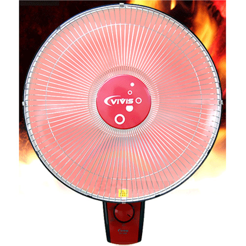 비비스 벽걸이 선풍기형 난방 히터[DH-4319W] 