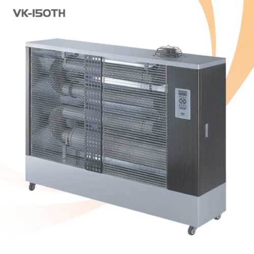 [강력한 난방력!]볼케노 자동온도감지기능/타이머 원적외선 난방 튜브히터(30~40평형)[VK-150TH] 