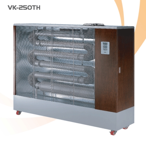 [강력한 난방력!]볼케노 자동온도감지기능/타이머 원적외선 난방 튜브히터(50~70평형)[VK-250TH] 