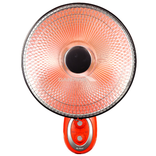 [순간발열 시스템!]마이프랜드 16” 벽걸이 선풍기형 할로겐 순간 난방 히터[MFH-1611HW] 