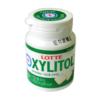 롯데 자일리톨 (용기형) 54g(小)