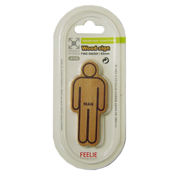 남자화장실우드 - 6601 (38*85mm)