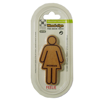 여자화장실우드 - 6602 (44*85mm)