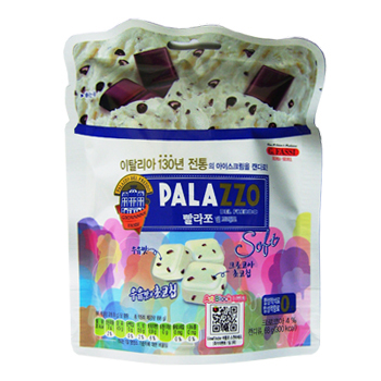 빨라쪼(델쁘레또)우유맛+초코칩캔디 68g