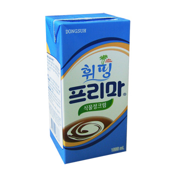휘핑액상프림(식물성크림1000ml)