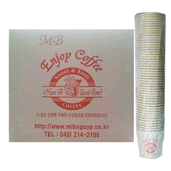 고급형 종이컵 6.5oz(50개*20줄)/BOX 