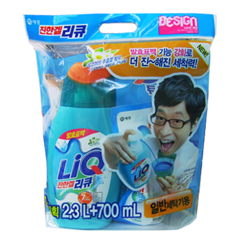 리큐일반농축겔(2.3L용기+700ml리필) 