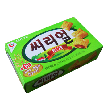 롯데씨리얼초코각(小)42g완전대박!!