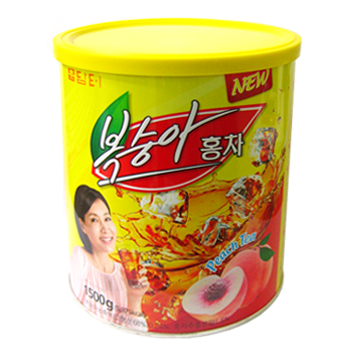 담터복숭아홍차(1500g)캔
